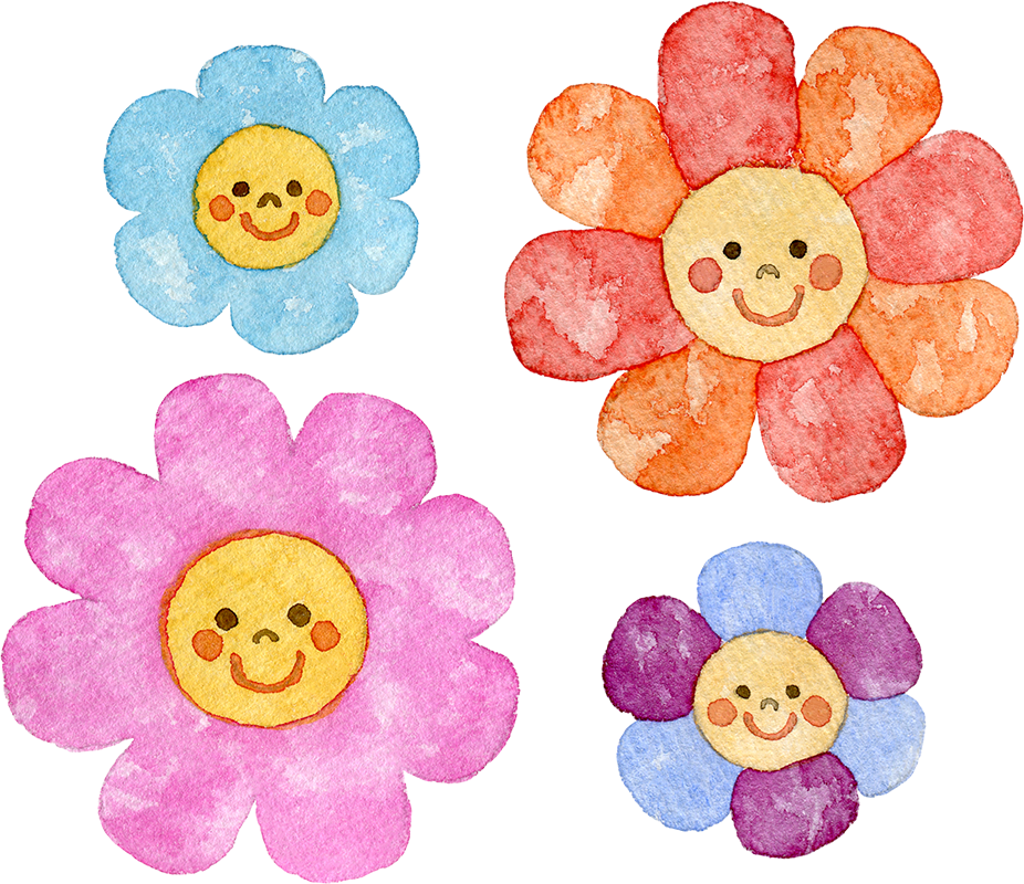 水彩 イラスト 花詳細 8位