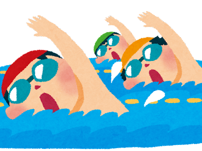 水泳 イラスト かっこいい詳細 9位