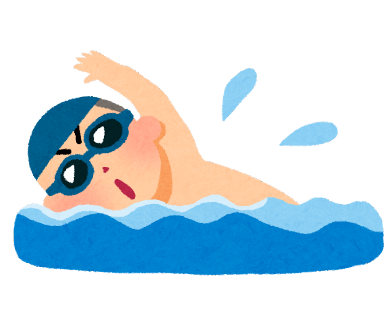 水泳 選手 イラスト - KibrisPDR