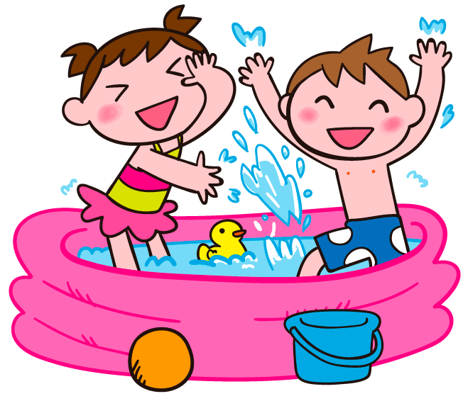 水遊び イラスト かわいい - KibrisPDR