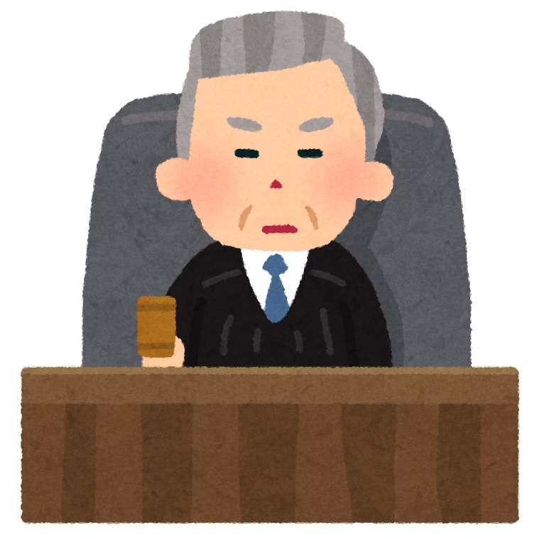 法廷 イラスト詳細 2位