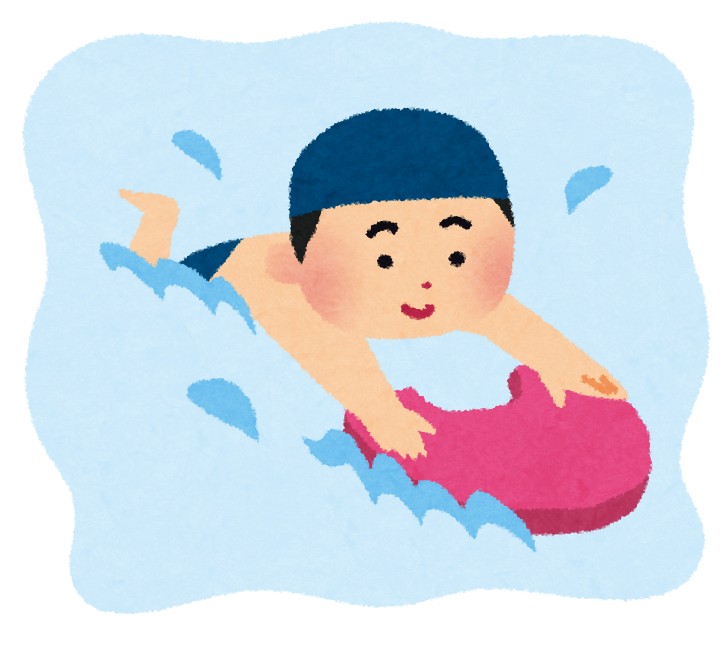 泳い で いる 人 イラスト - KibrisPDR