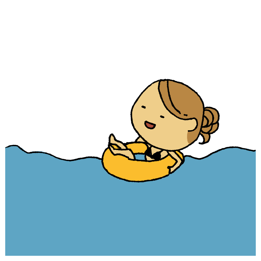 浮き 輪 浮かぶ イラスト - KibrisPDR
