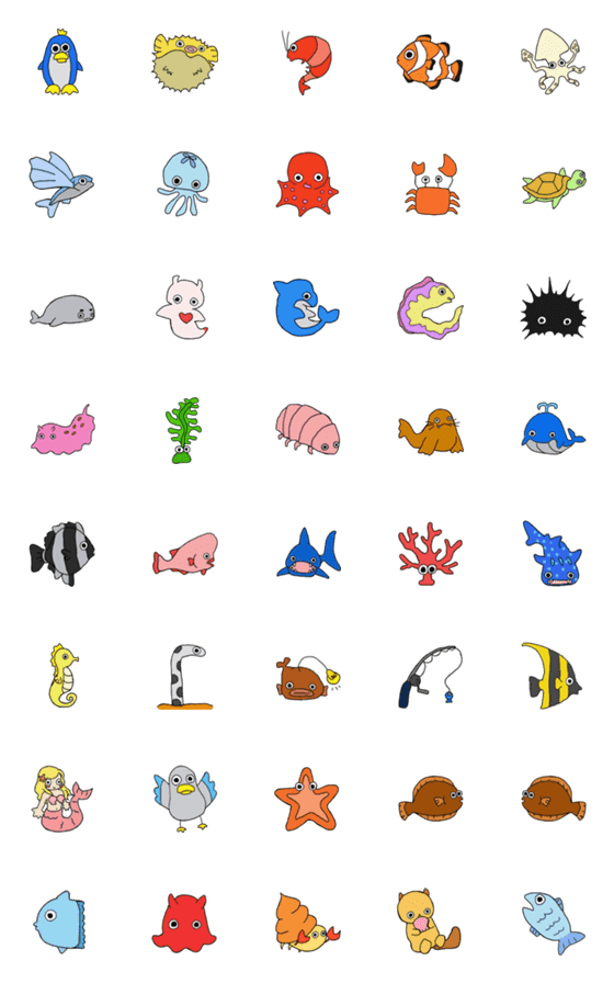 海 の 生き物 画像詳細 7位