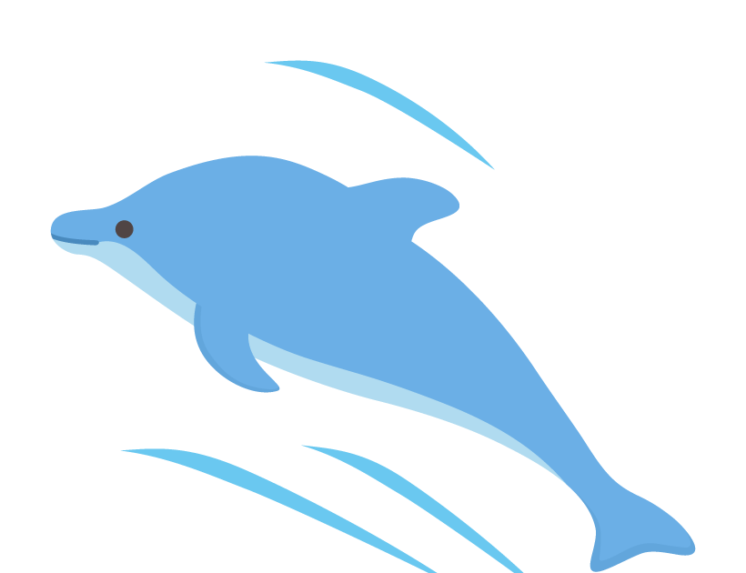 海 イルカ イラスト詳細 5位