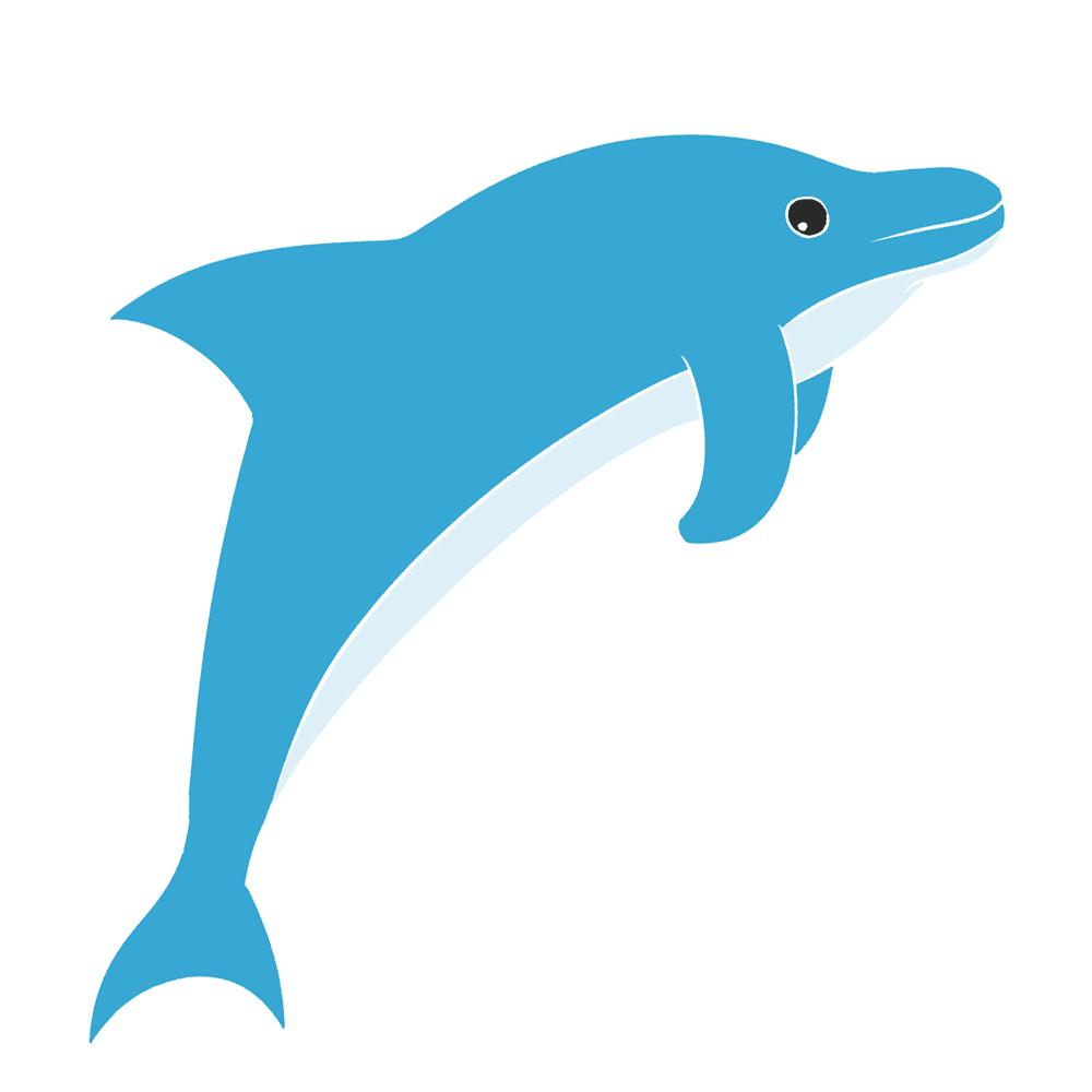 海 イルカ イラスト詳細 6位