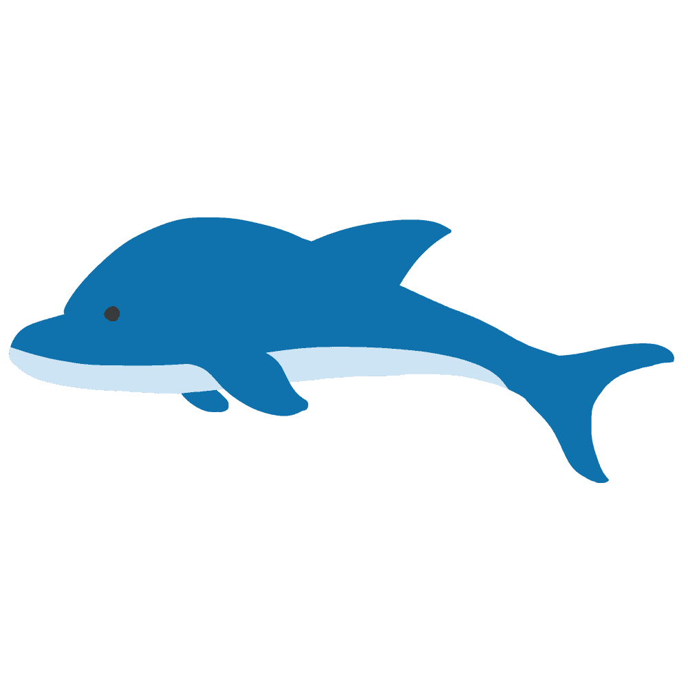 海 イルカ イラスト詳細 3位