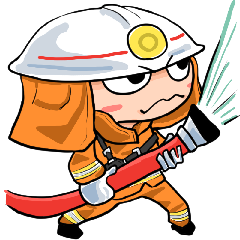 消防 士 イラスト詳細 8位