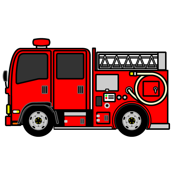 消防 車 イラスト - KibrisPDR