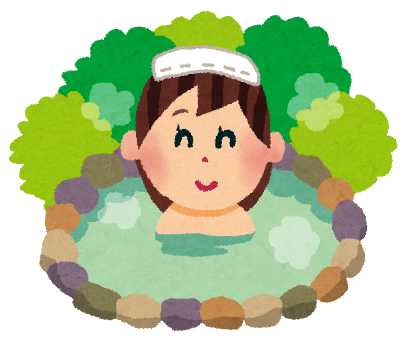 温泉 イラスト詳細 2位