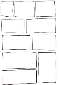 漫画 枠 素材詳細 13位