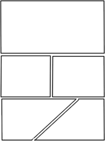 漫画 枠 素材詳細 5位