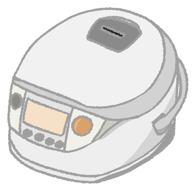 炊飯 器 イラスト詳細 5位