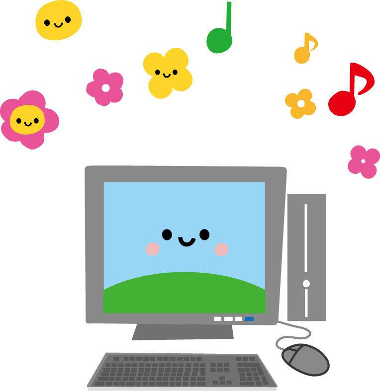 無料 イラスト パソコン詳細 2位