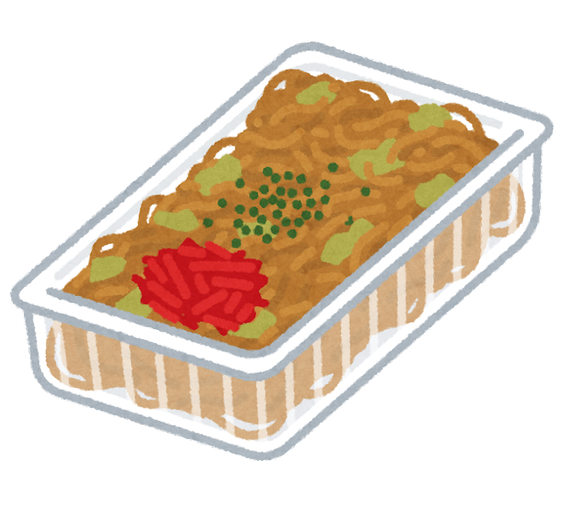焼きそば イラスト詳細 4位