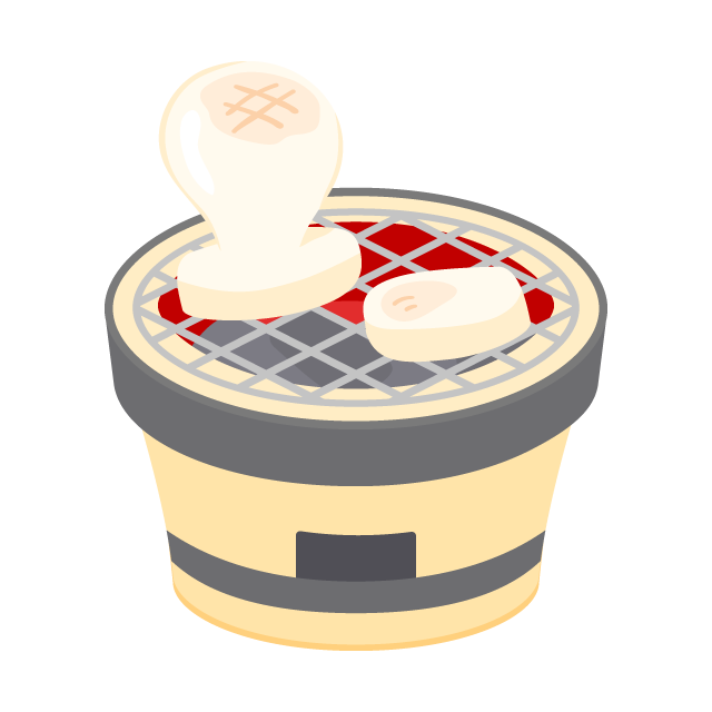 焼き餅 イラスト - KibrisPDR