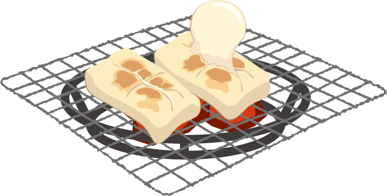焼き餅 イラスト詳細 7位
