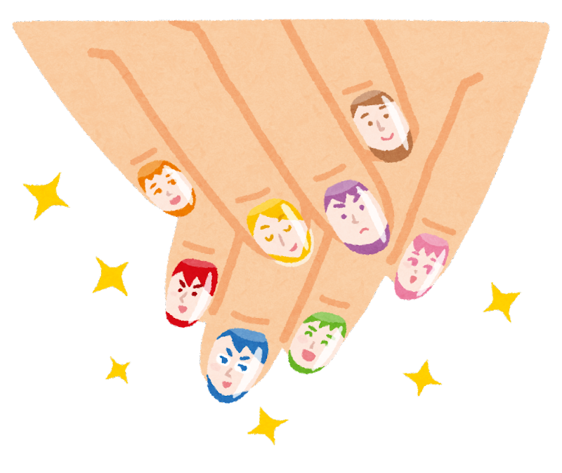 爪 イラスト ネイル詳細 11位