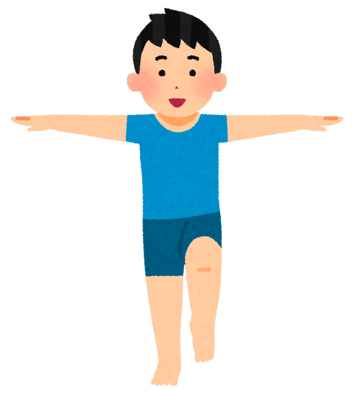 片足 立ち イラスト詳細 2位