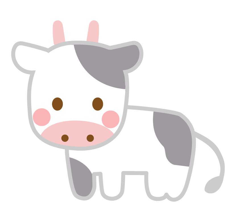牛 かわいい イラスト - KibrisPDR