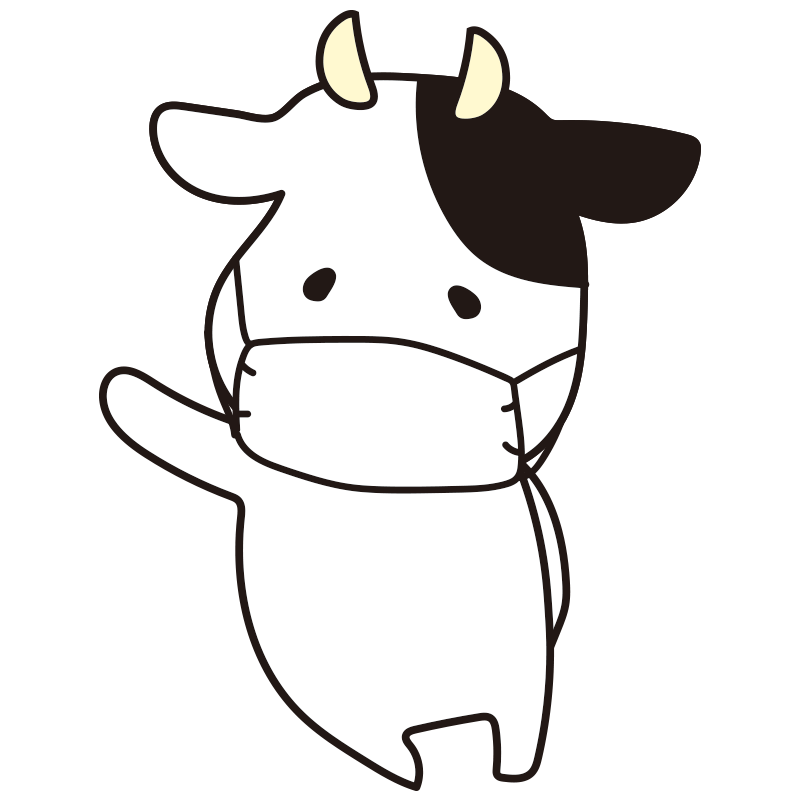 牛 イラスト 簡単詳細 7位