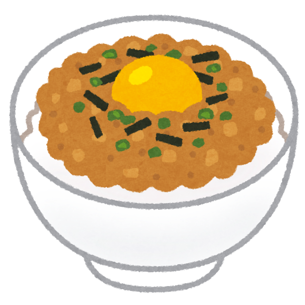 牛 丼 イラスト詳細 8位