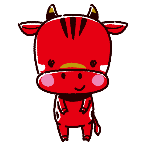 牛 擬人 化 イラスト詳細 12位