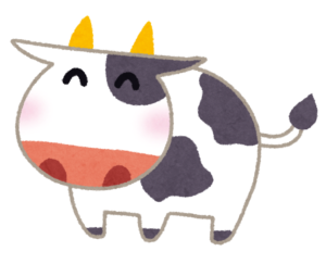 牛 擬人 化 イラスト詳細 6位
