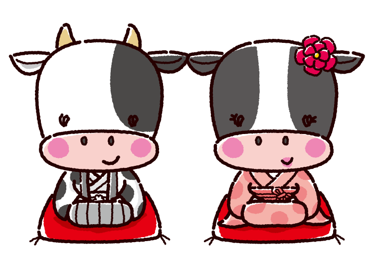 牛 擬人 化 イラスト詳細 8位