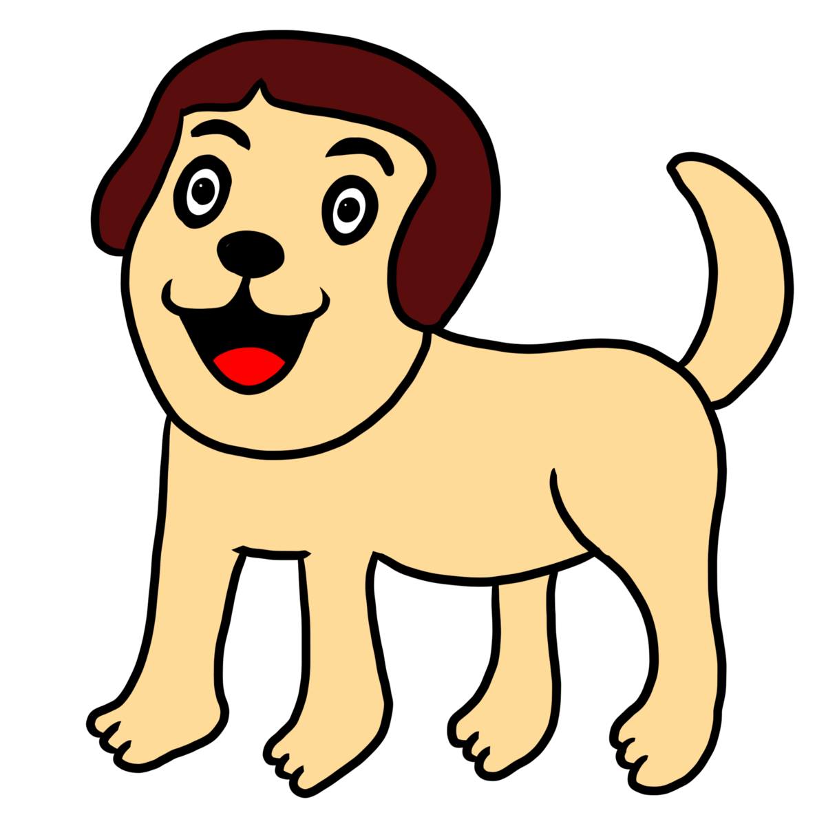 犬 の 顔 イラスト詳細 5位