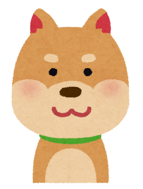 犬 の 顔 イラスト詳細 3位