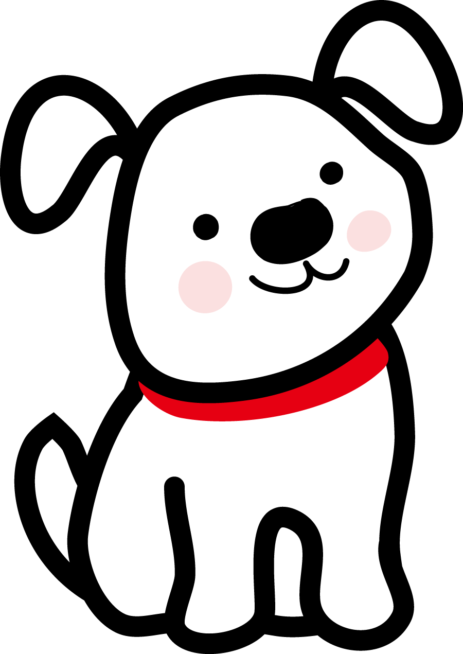 犬 イラスト シンプル詳細 2位