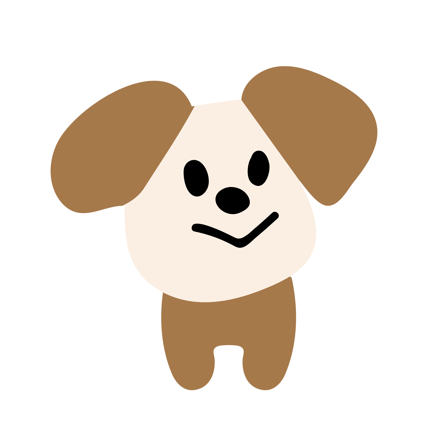 犬 イラスト シンプル詳細 4位