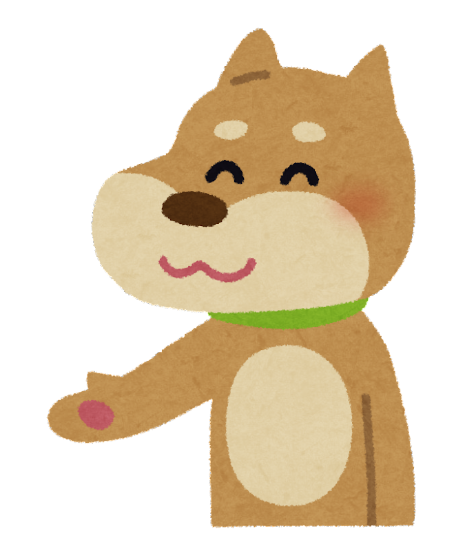 犬 イラスト 無料詳細 6位