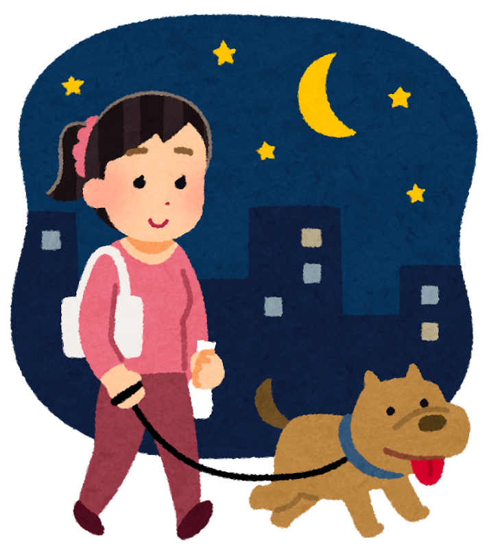 犬 散歩 イラスト詳細 5位