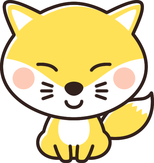 狐 可愛い イラスト詳細 4位