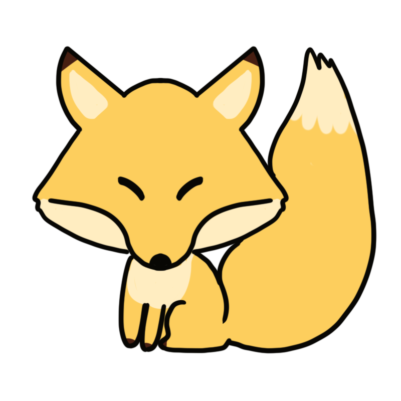 狐 可愛い イラスト詳細 7位