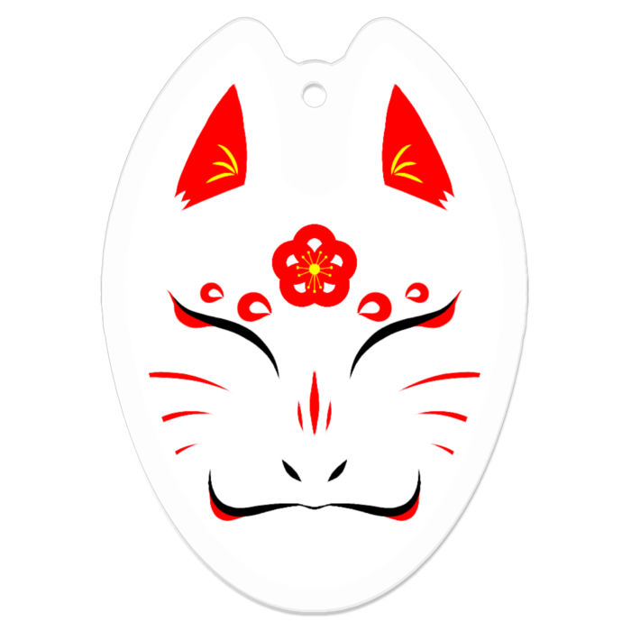 狐 面 イラスト かわいい詳細 5位