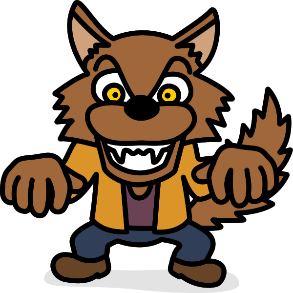 狼 かっこいい イラスト詳細 12位