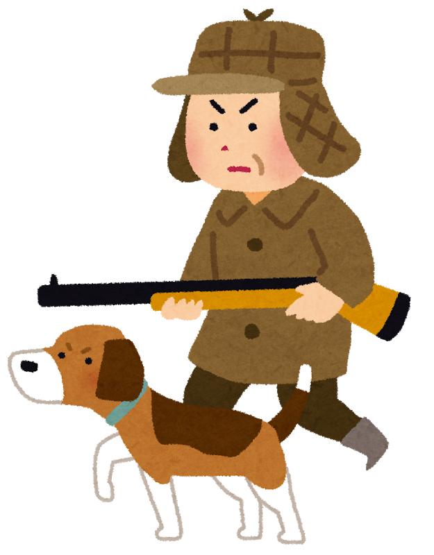 猟師 イラスト詳細 4位