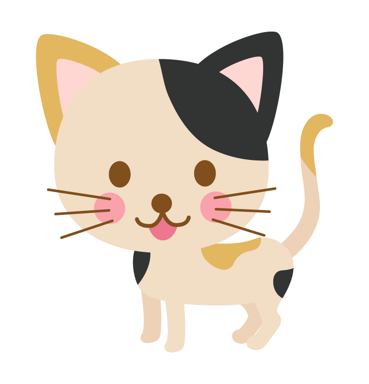 猫 イラスト かわいい フリー詳細 3位