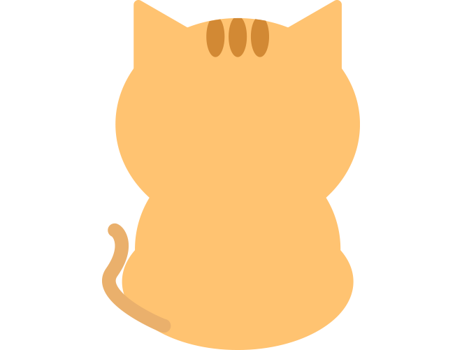 猫 イラスト 後ろ姿詳細 9位