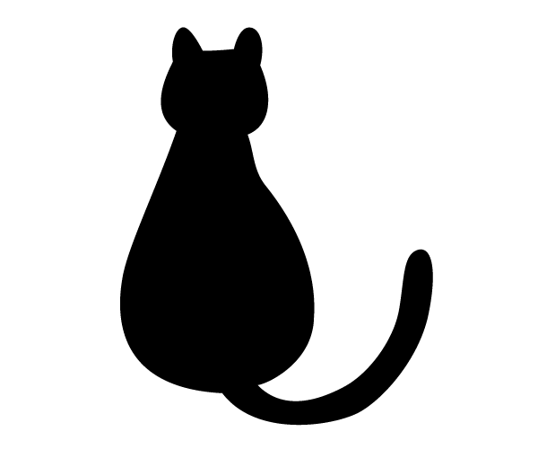 猫 イラスト 後ろ姿詳細 11位