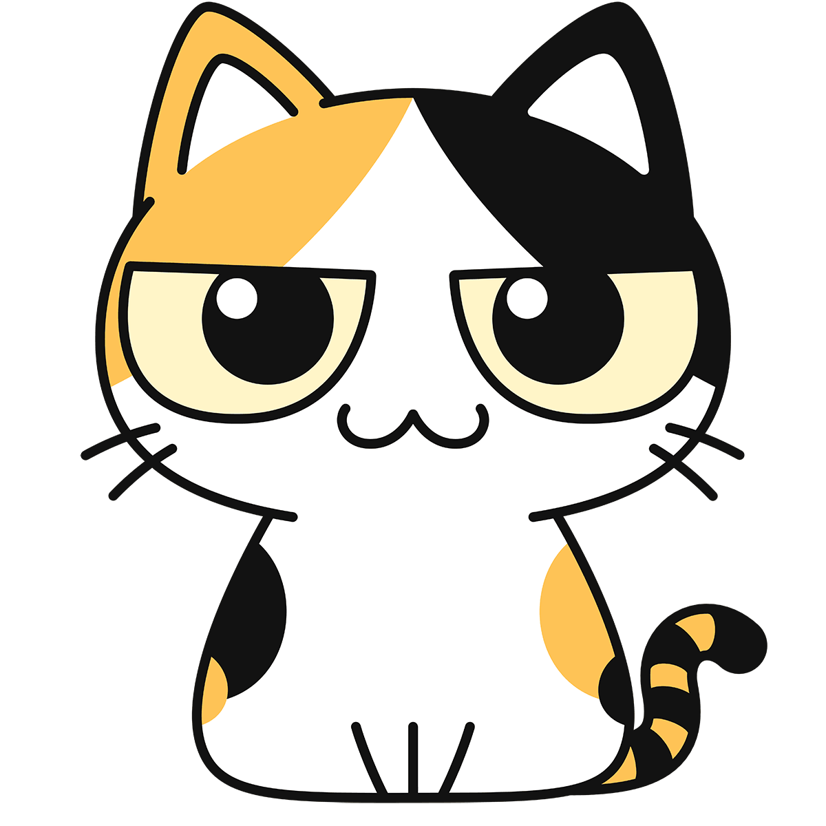 猫 イラスト 画像詳細 8位