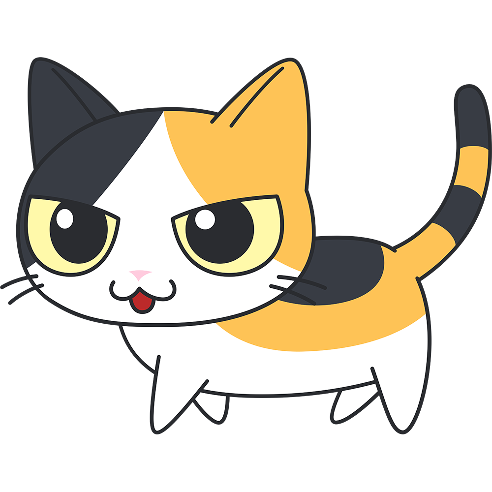 猫 イラスト 画像詳細 3位