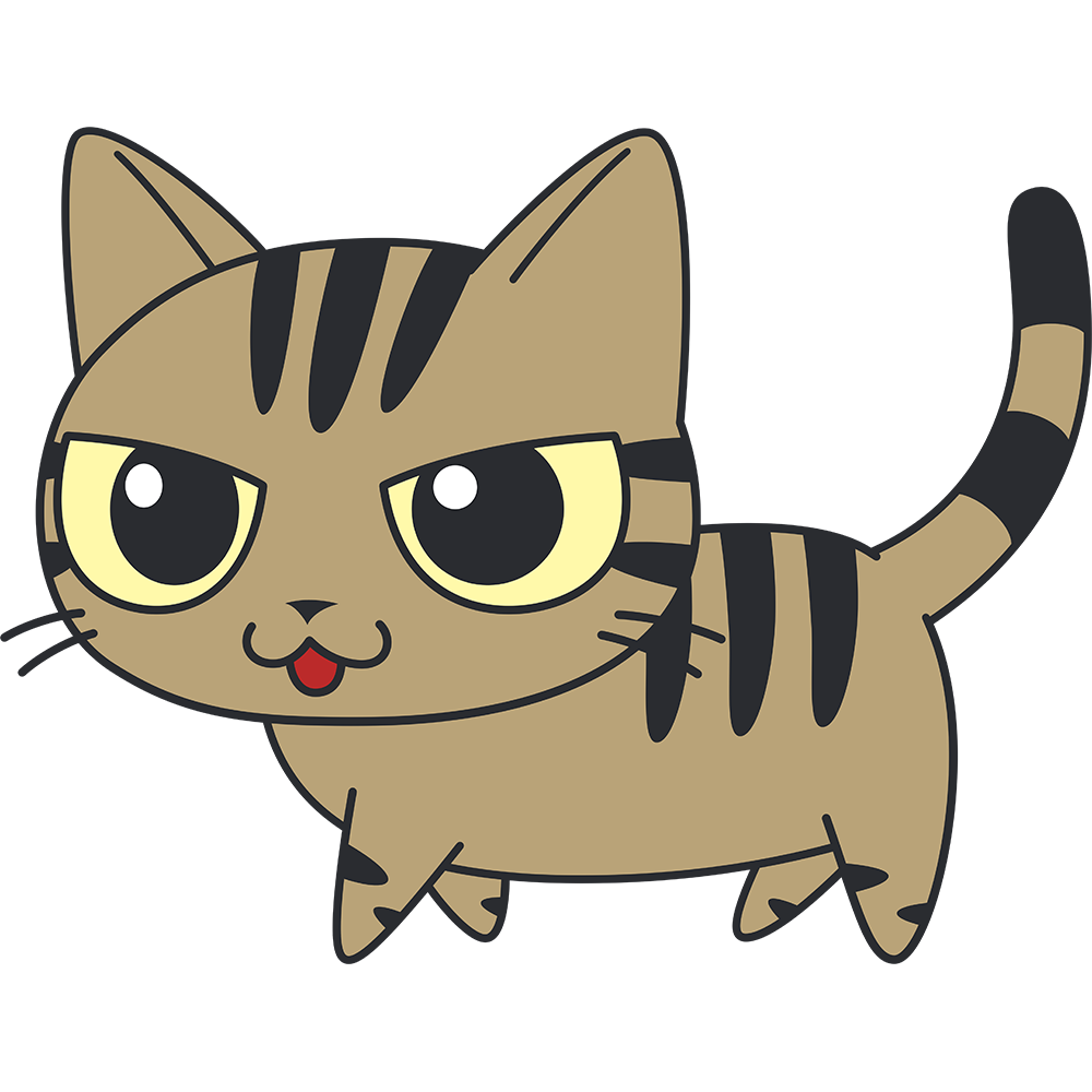 猫 イラスト 画像詳細 4位