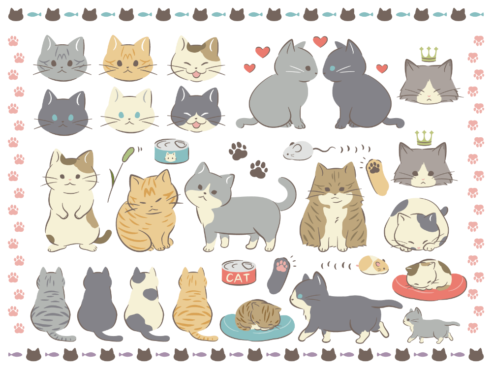 猫 デスクトップ 壁紙詳細 5位