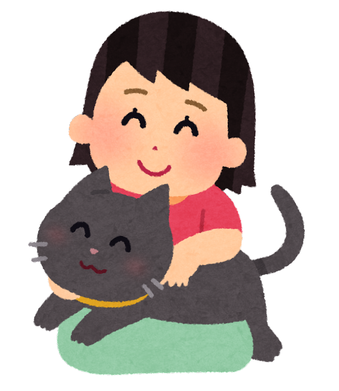 猫 女の子 イラスト詳細 4位