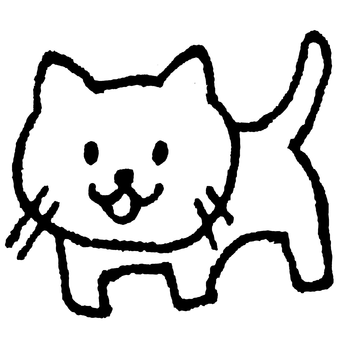 猫 手書き詳細 2位