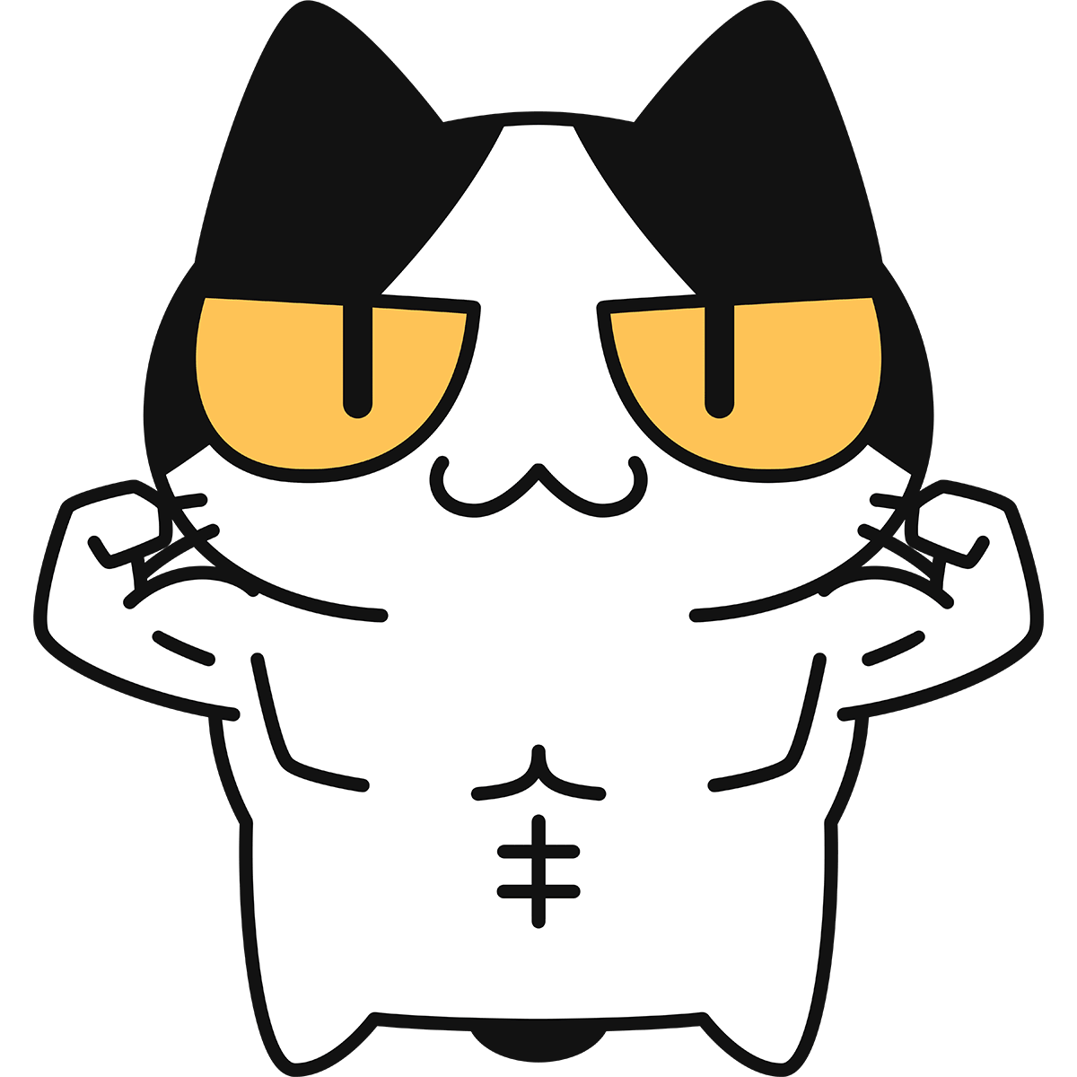 猫 面白い イラスト詳細 13位